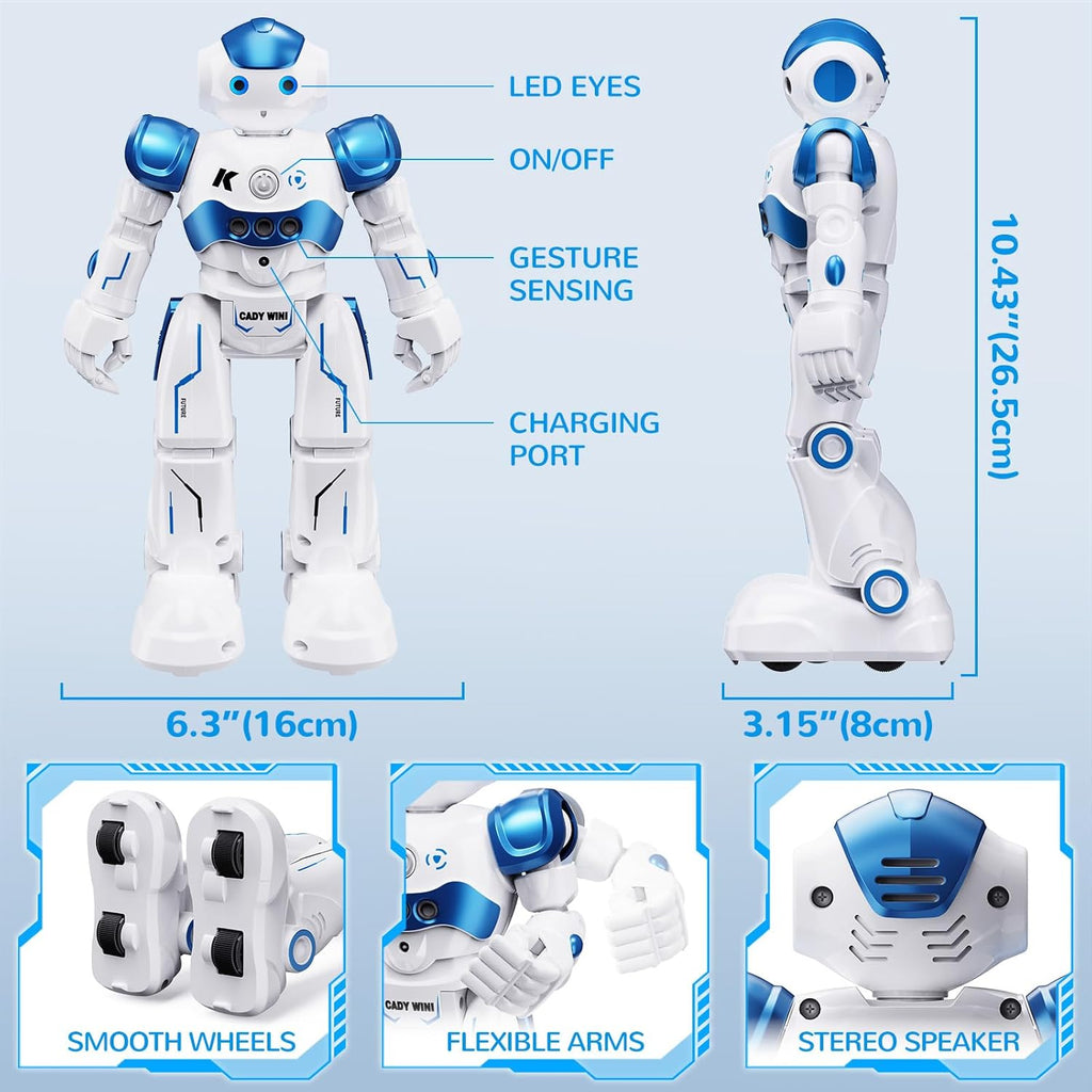 50% DE RÉDUCTION | RoboBuddy™ | Robot RC interactif – Danse, Chante & Programme pour enfants