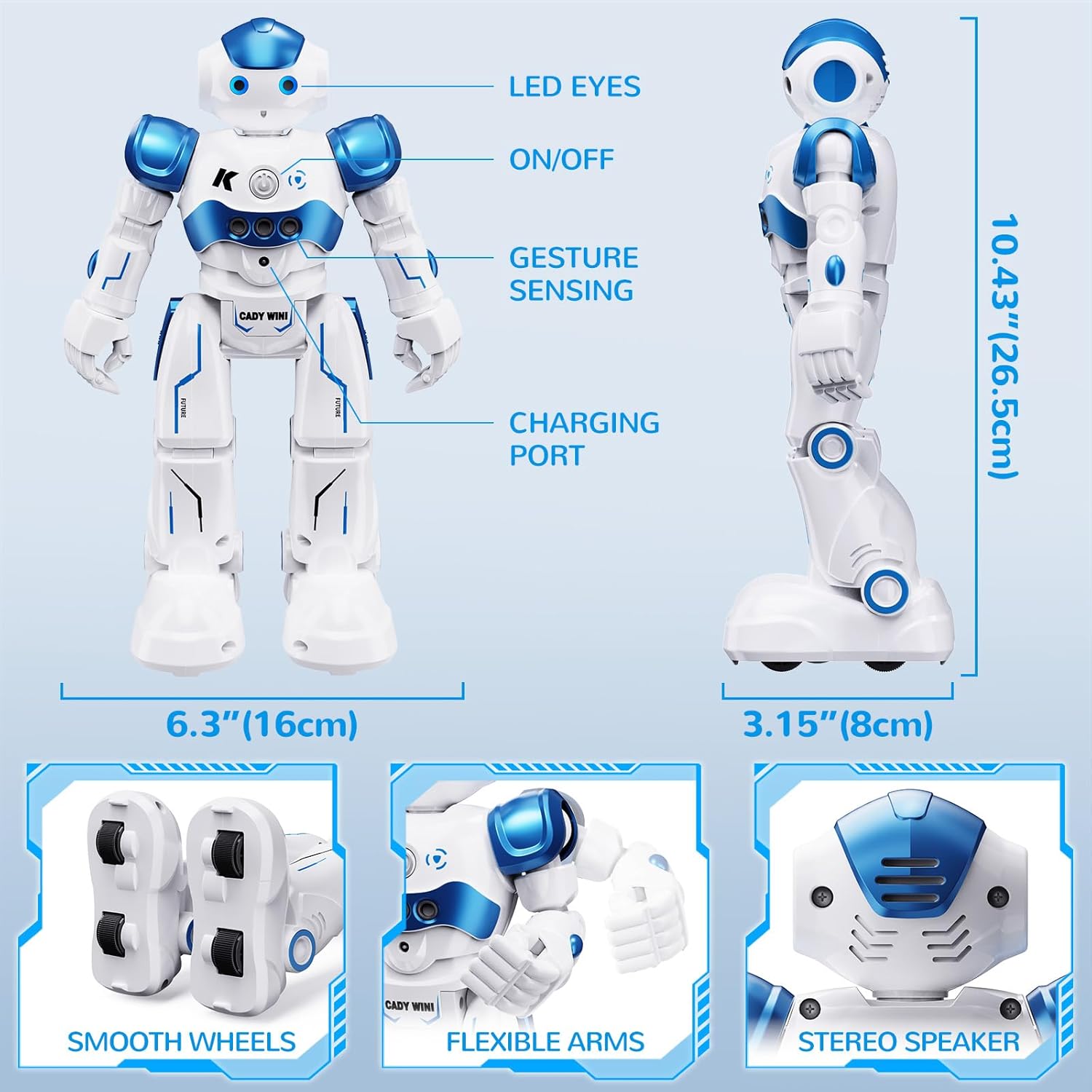 50% DE RÉDUCTION | RoboBuddy™ | Robot RC interactif – Danse, Chante & Programme pour enfants