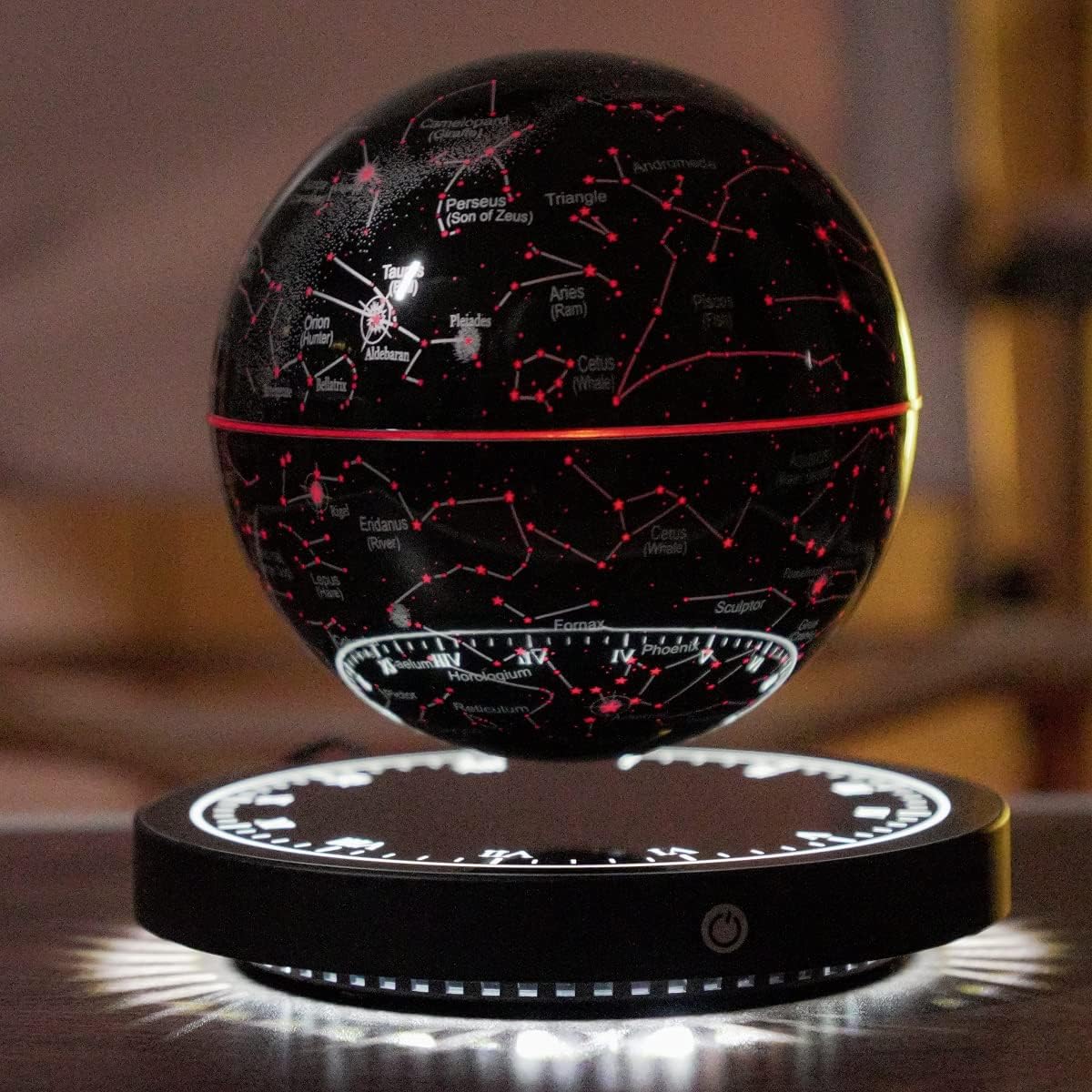 SkyOrbit™ | Lampe à constellation flottante rotative | Lévitation magnétique | Lumière d'ambiance