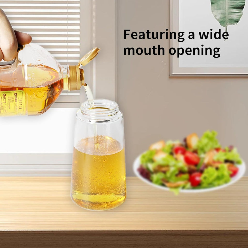 Skanto | Bouteille Distributeur d'Huile 2-en-1 | Pompes et Distributeurs d'Huile | Cuisine Saine