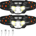 BowLift | Lampe frontale LED | Rechargeable, Étanche, Capteur de mouvement | Lot de 2