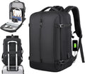 Sac à dos de voyage étanche extensible de 40L avec port USB et compartiment pour ordinateur portable de 17" – AirVoyage