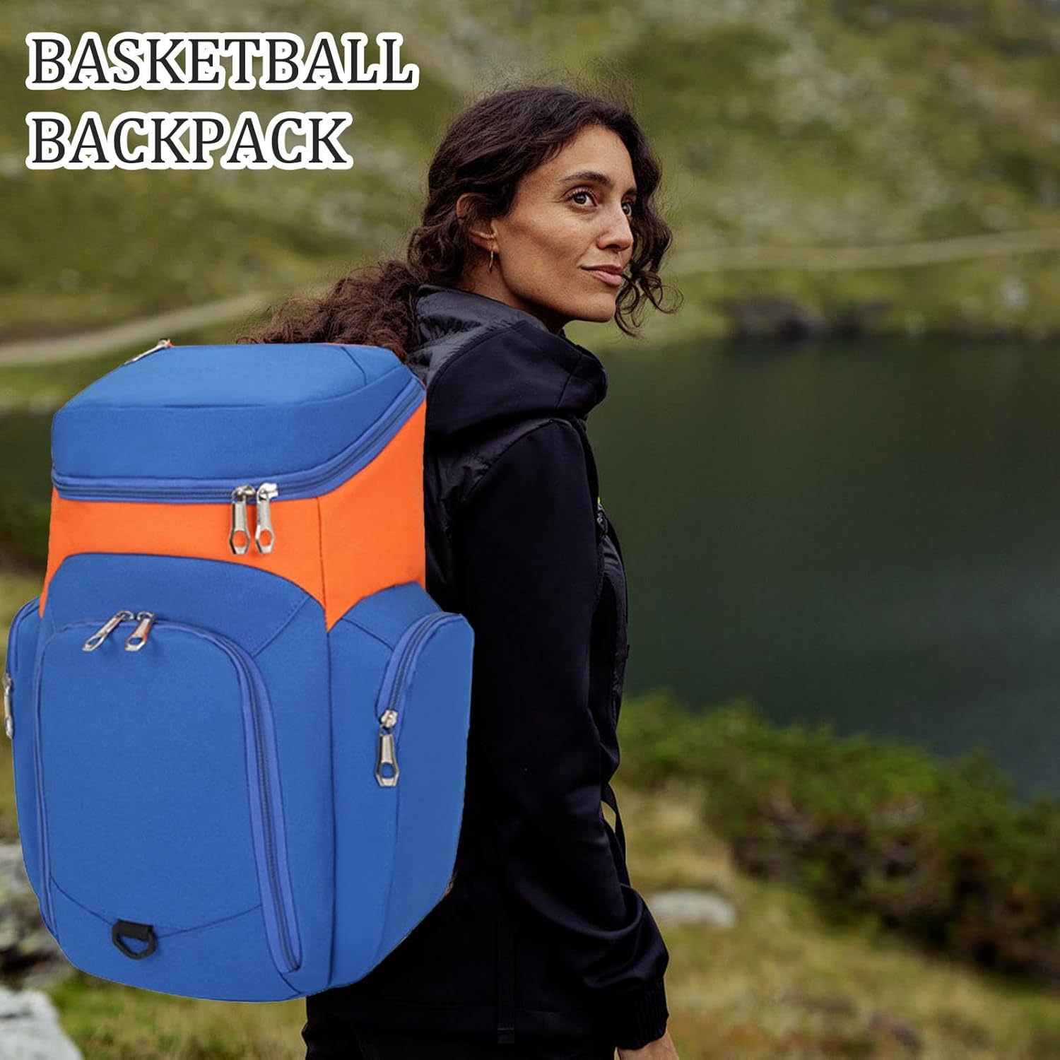 Sac de basketball pour hommes – Grand sac de sport 30L avec fond imperméable – Draycor