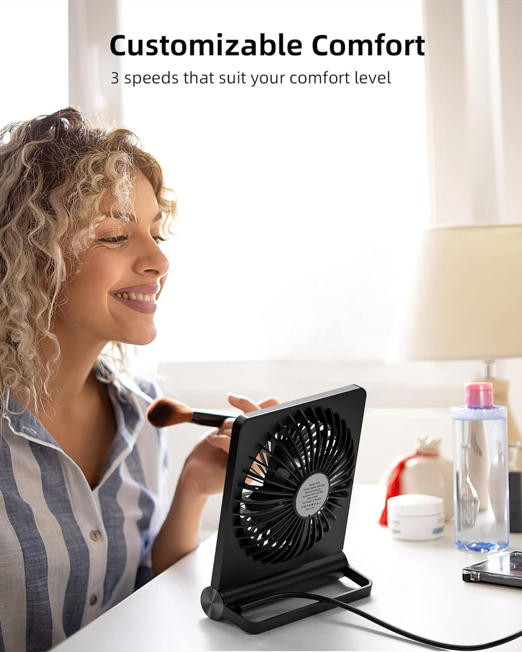 Ventilateur de Table Ultra Silencieux Starker Wind