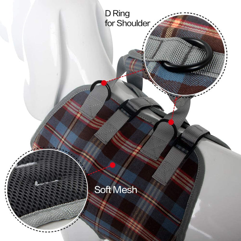 Harnais de levage pour chien avec poignée, sling de récupération pour animaux de compagnie