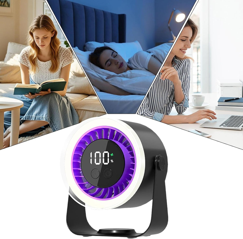 Ventilateur de bureau silencieux – Auralis