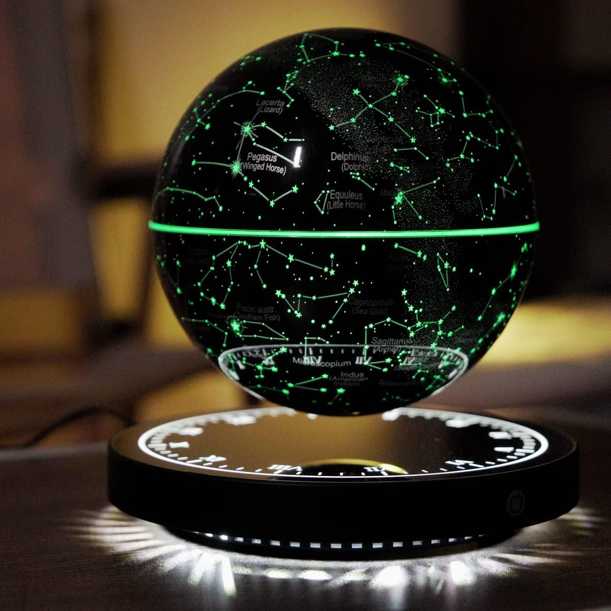 SkyOrbit™ | Lampe à constellation flottante rotative | Lévitation magnétique | Lumière d'ambiance