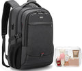 Sac à dos de voyage pour ordinateur portable résistant à l'eau avec port USB et espace de rangement organisé