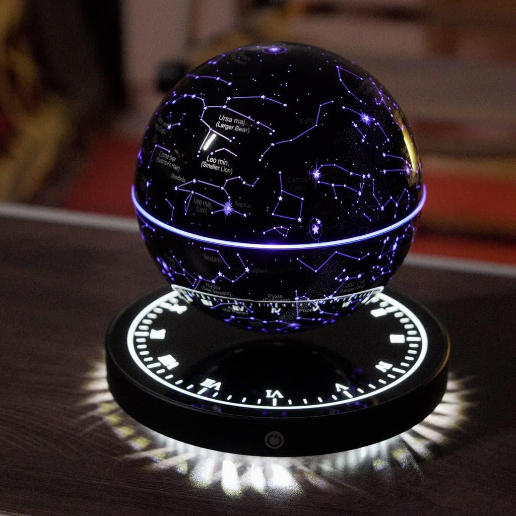 SkyOrbit™ | Lampe à constellation flottante rotative | Lévitation magnétique | Lumière d'ambiance