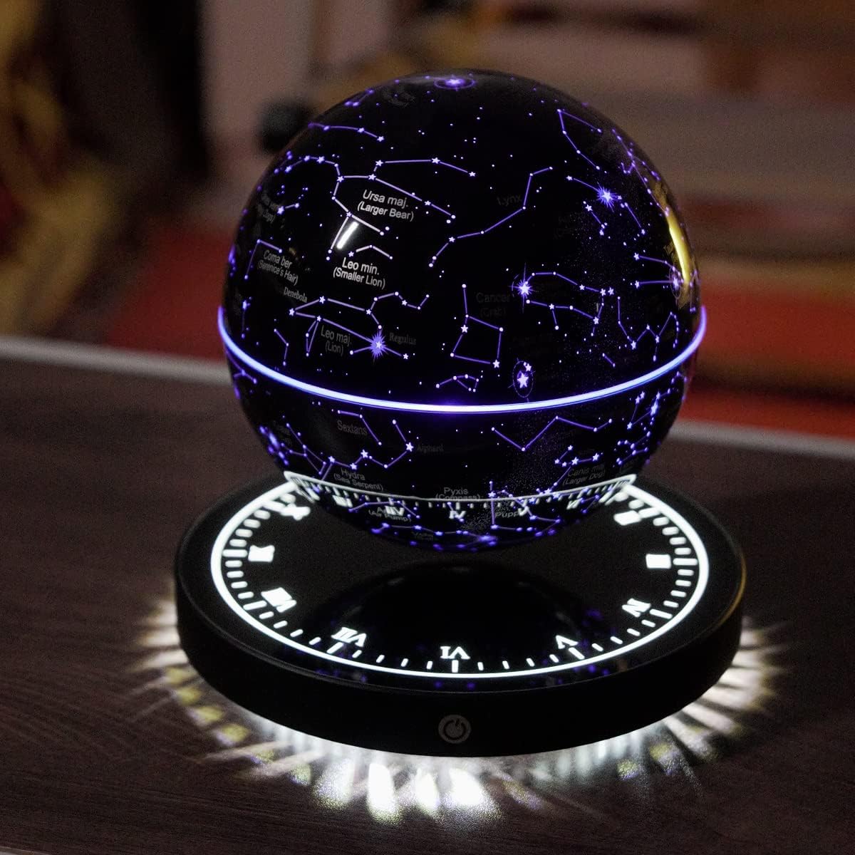 SkyOrbit™ | Lampe à constellation flottante rotative | Lévitation magnétique | Lumière d'ambiance