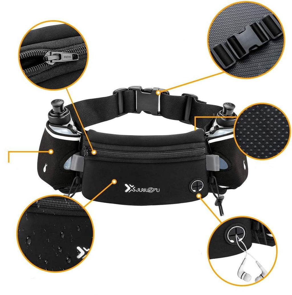 Skanto | Ceinture de course avec bouteille d'eau – Confort & style