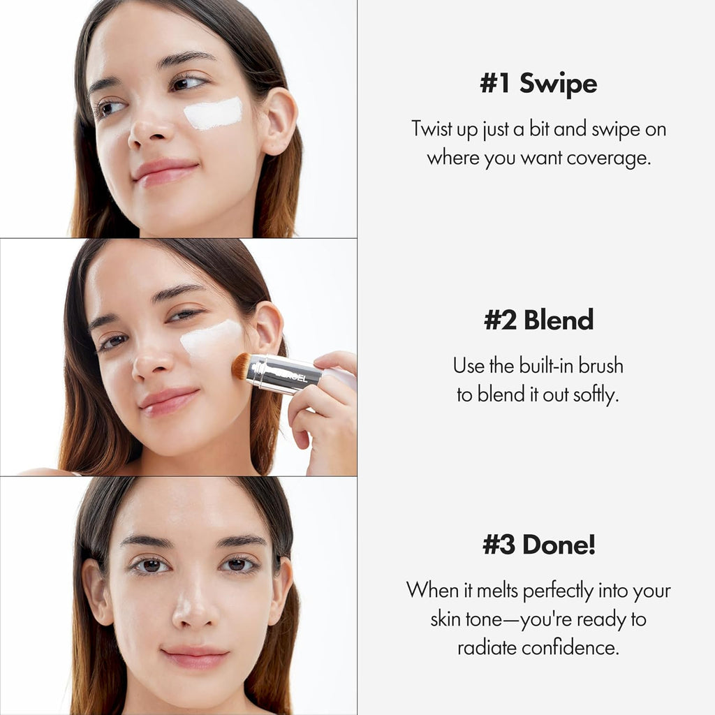 1+1 GRATUIT | GlowMorph™ | Teint parfait sans recherche de couleur | Fond de teint intelligent avec pinceau