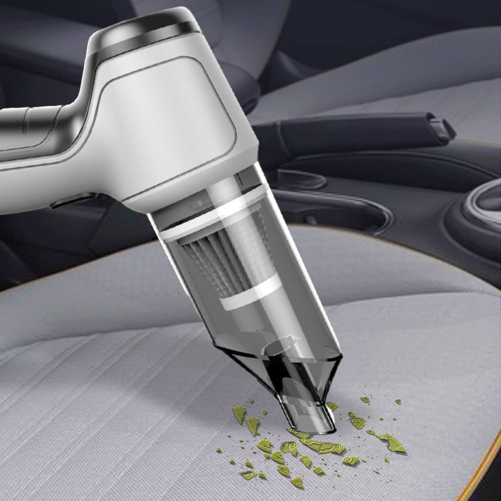 TurboClean Pro™ | Puissance Ultime, Liberté Sans Fil pour Votre Aspirateur de Voiture !