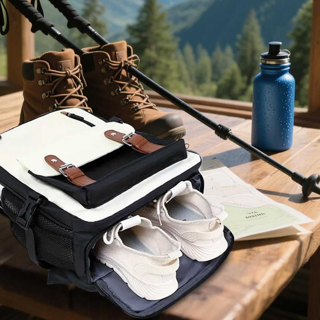 Sac à dos de voyage à grande capacité, imperméable et extensible – Elorio