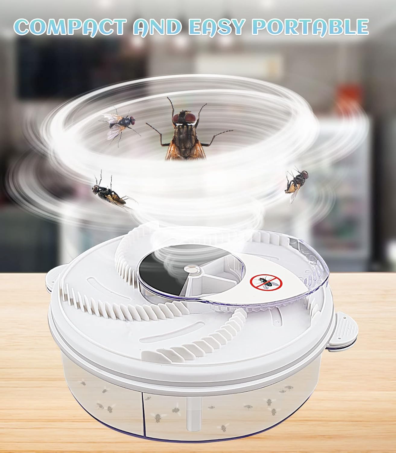 FlyFree™ | Silencieux & sans produits chimiques contre les mouches