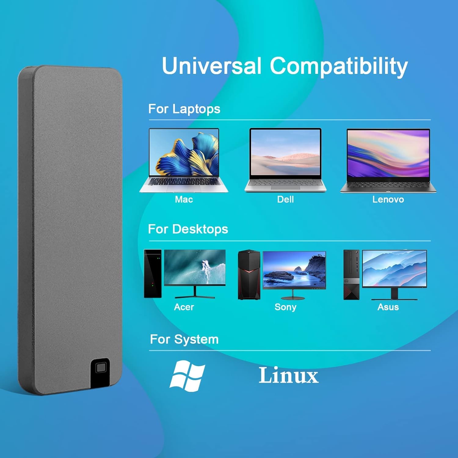 Sandsberg - Disque Dur Portable
