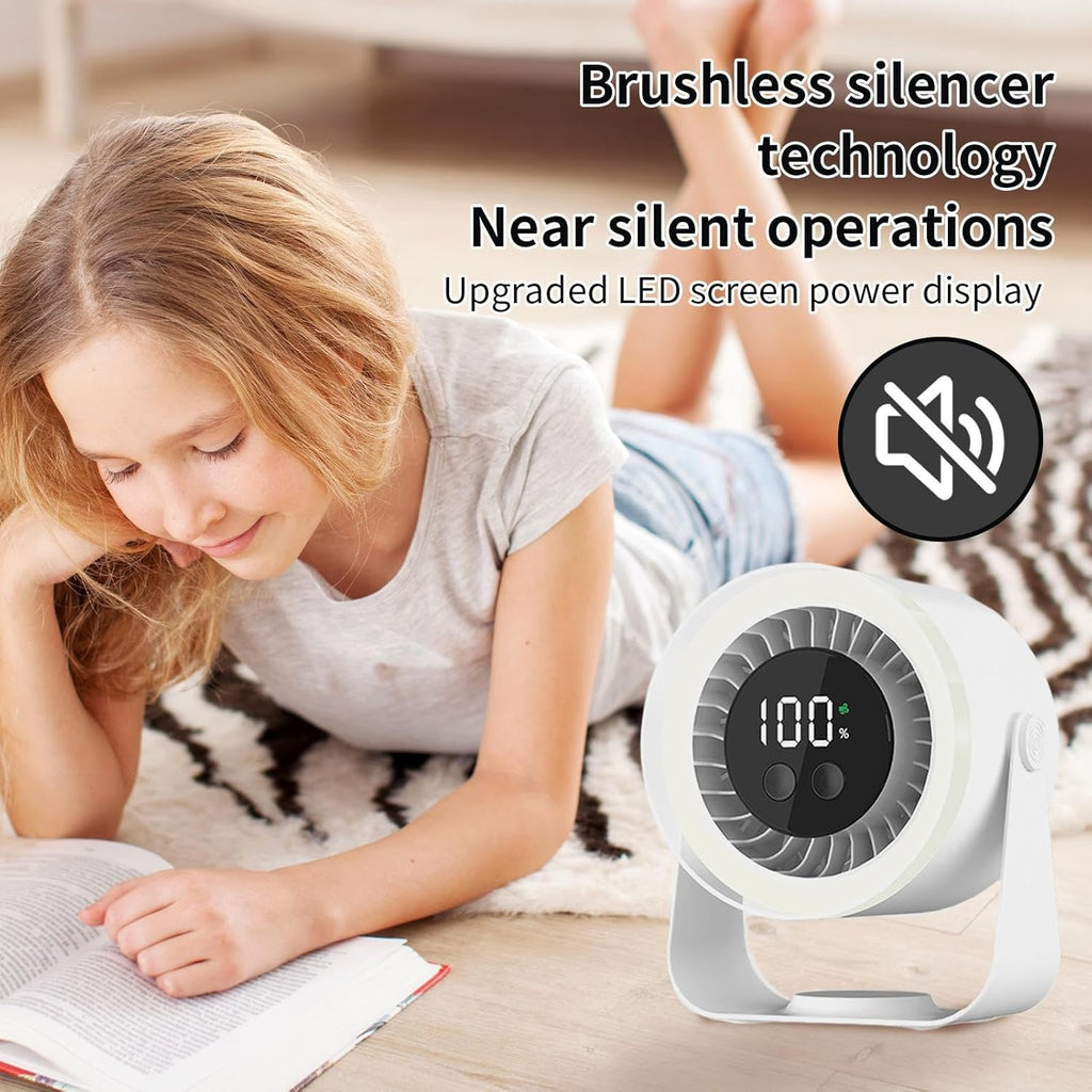 Ventilateur de bureau silencieux – Auralis