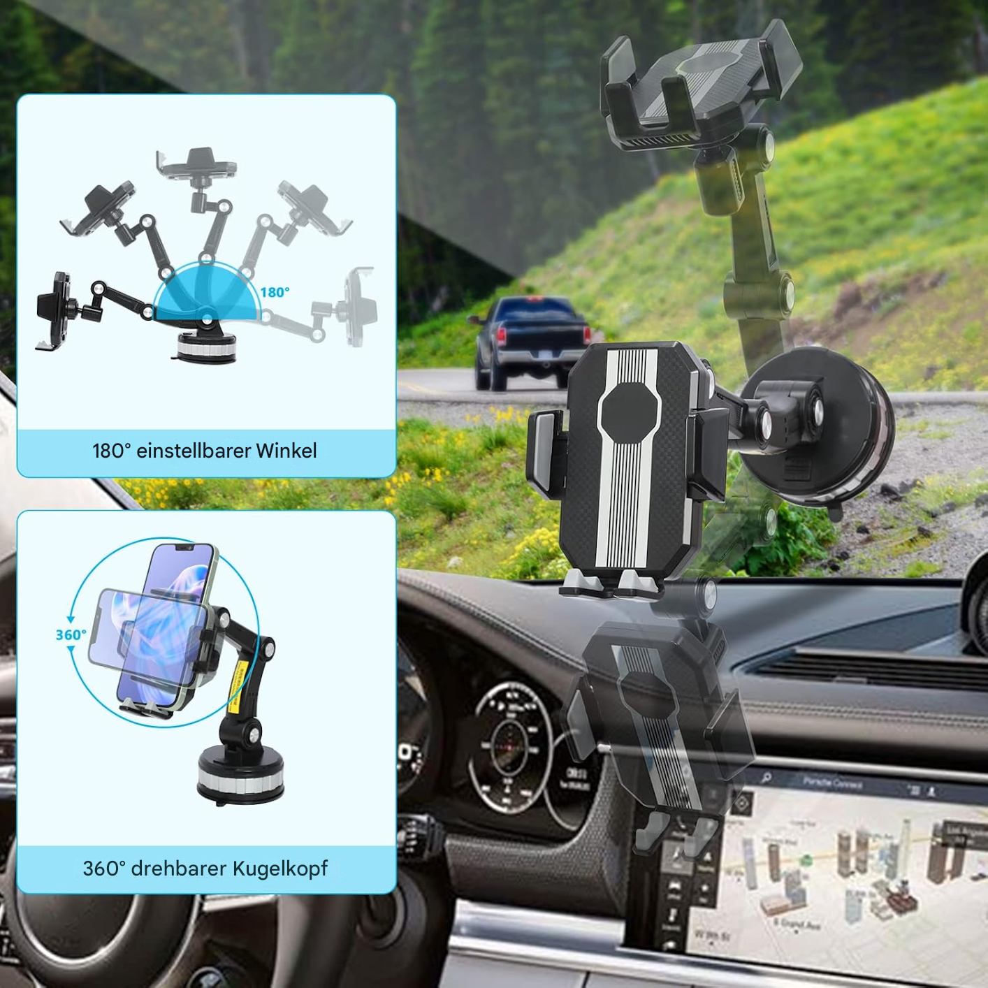 Support de téléphone Super Grip universel et réglable