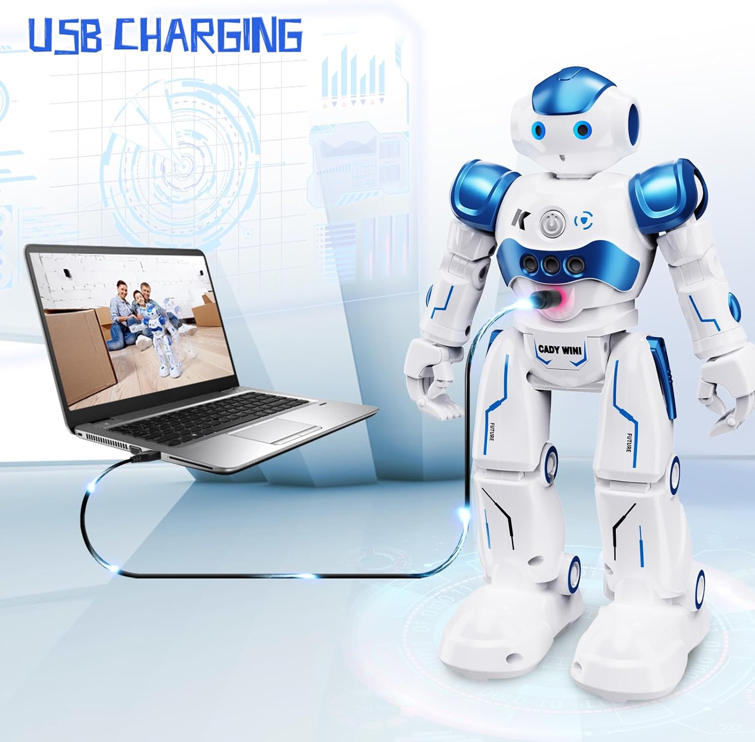 50% DE RÉDUCTION | RoboBuddy™ | Robot RC interactif – Danse, Chante & Programme pour enfants