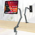 Support réglable en aluminium pour tablette avec rotation à 360° – Movaro