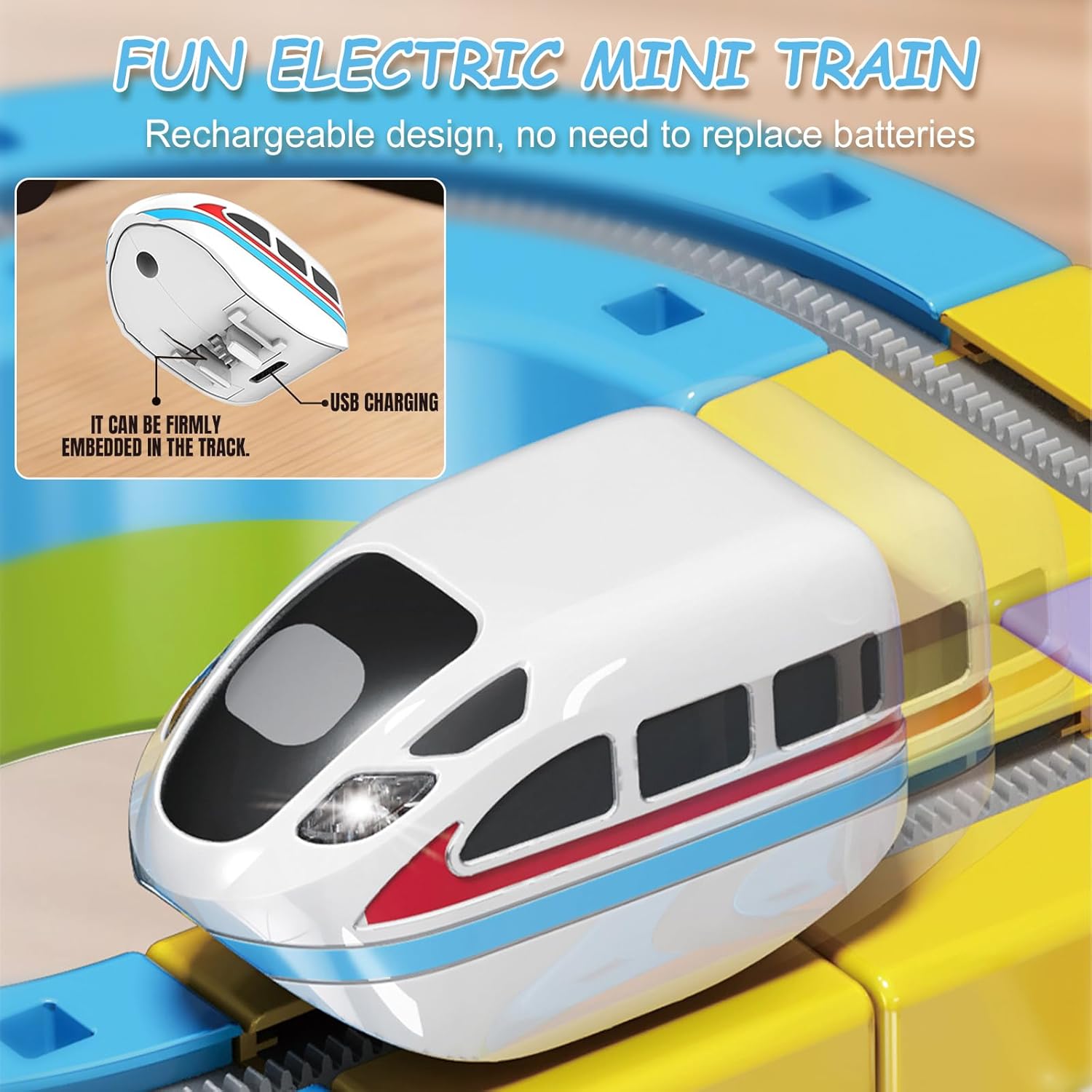 TrackBuilder™ | Circuit de course – Ensemble créatif de construction et de jeu (51/81 pièces)