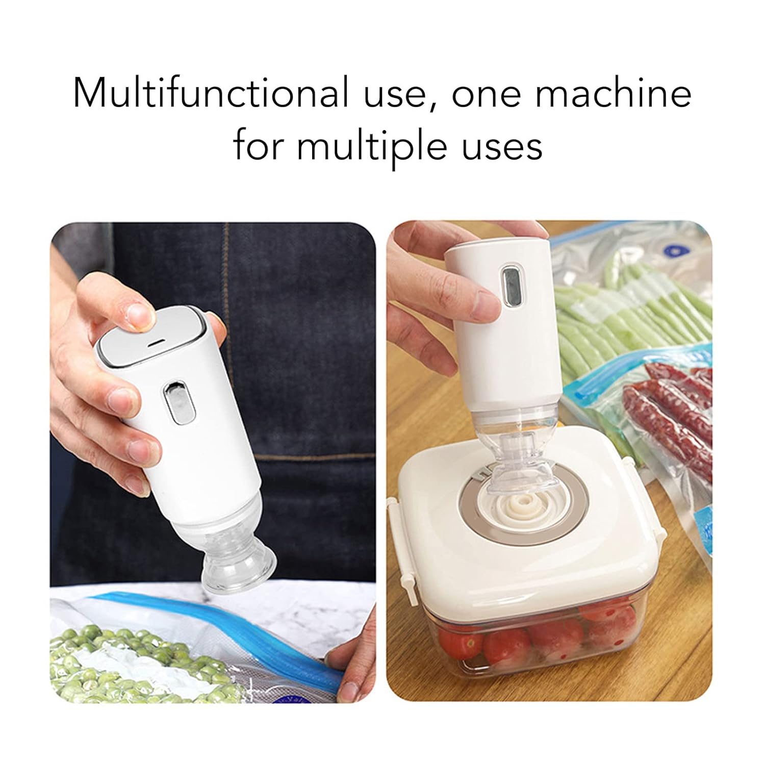 Frisch Vacpro™ | Préservez la fraîcheur instantanément d'une simple pression sur un bouton !