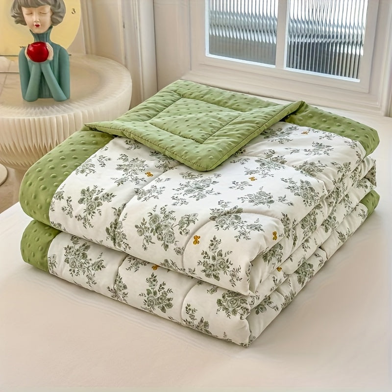 BLOOMCOOL – Couette d'été florale légère pour un confort de sommeil respirant
