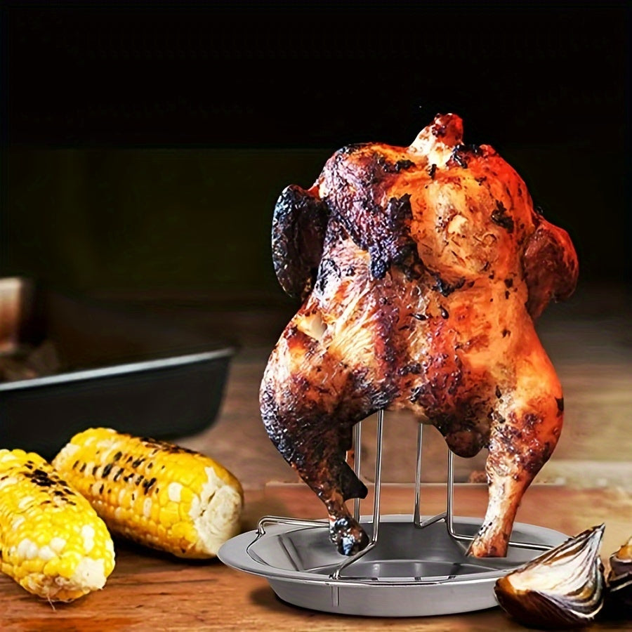 ROASTSPIRE – Support vertical pour rôtir le poulet pour une cuisson croustillante et uniforme