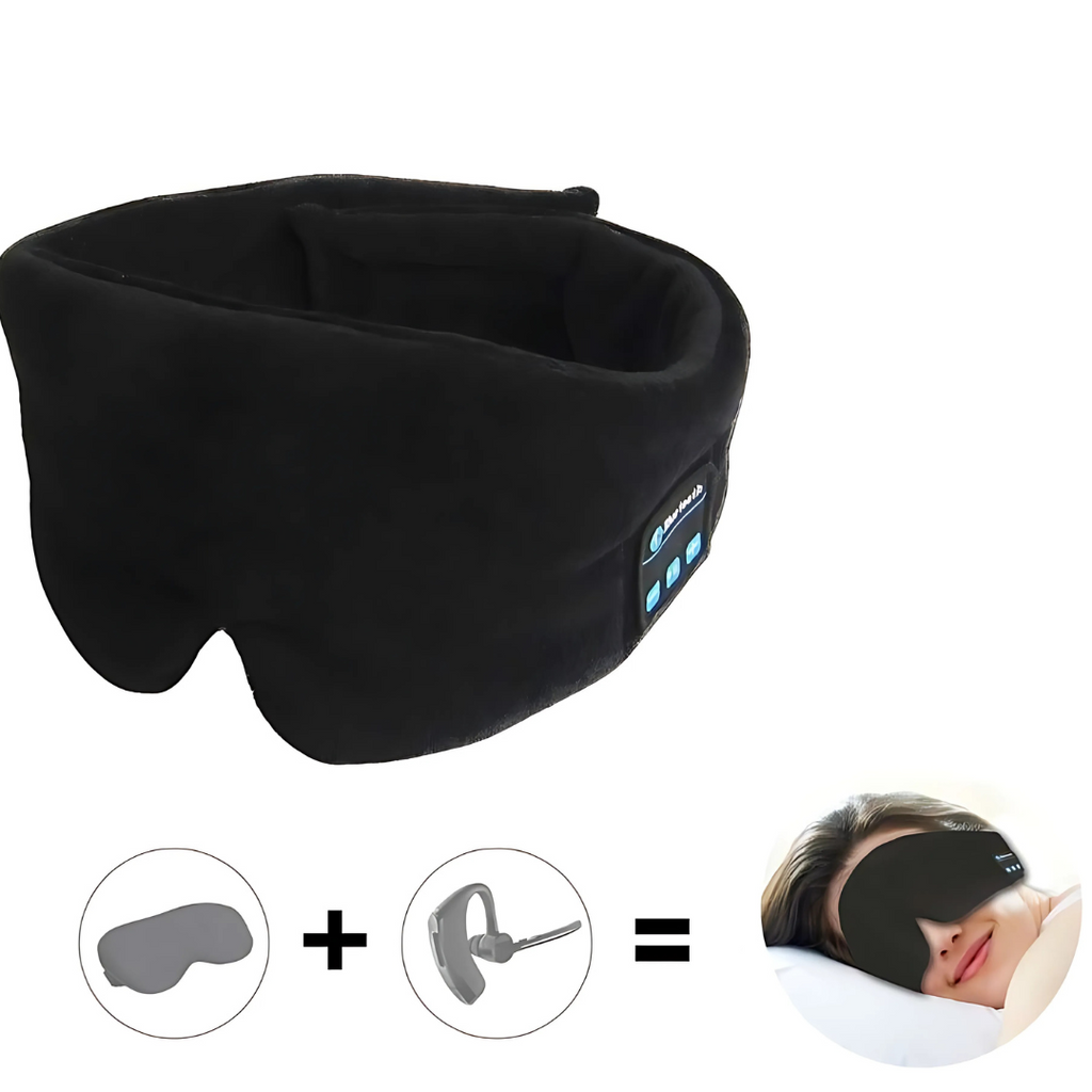 Casque de sommeil Bluetooth Masque de sommeil doux