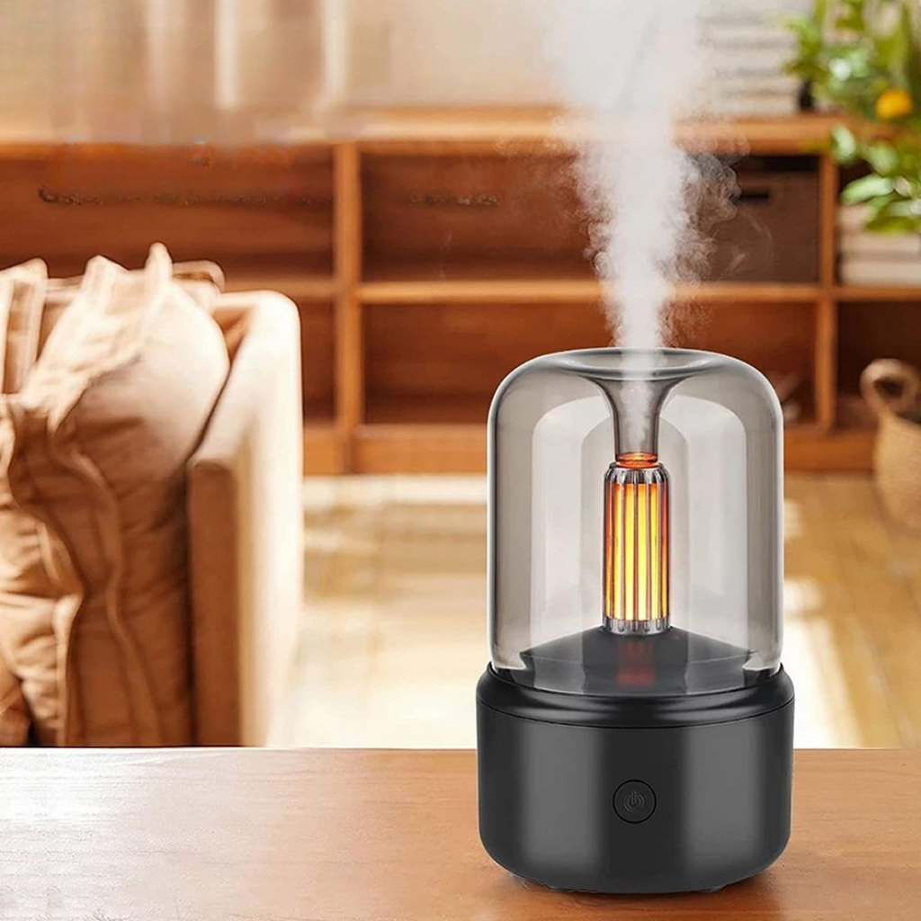 Diffuseur d'Arome Portable Nébuliseur Huile Essentielle Humidificateur d'Air