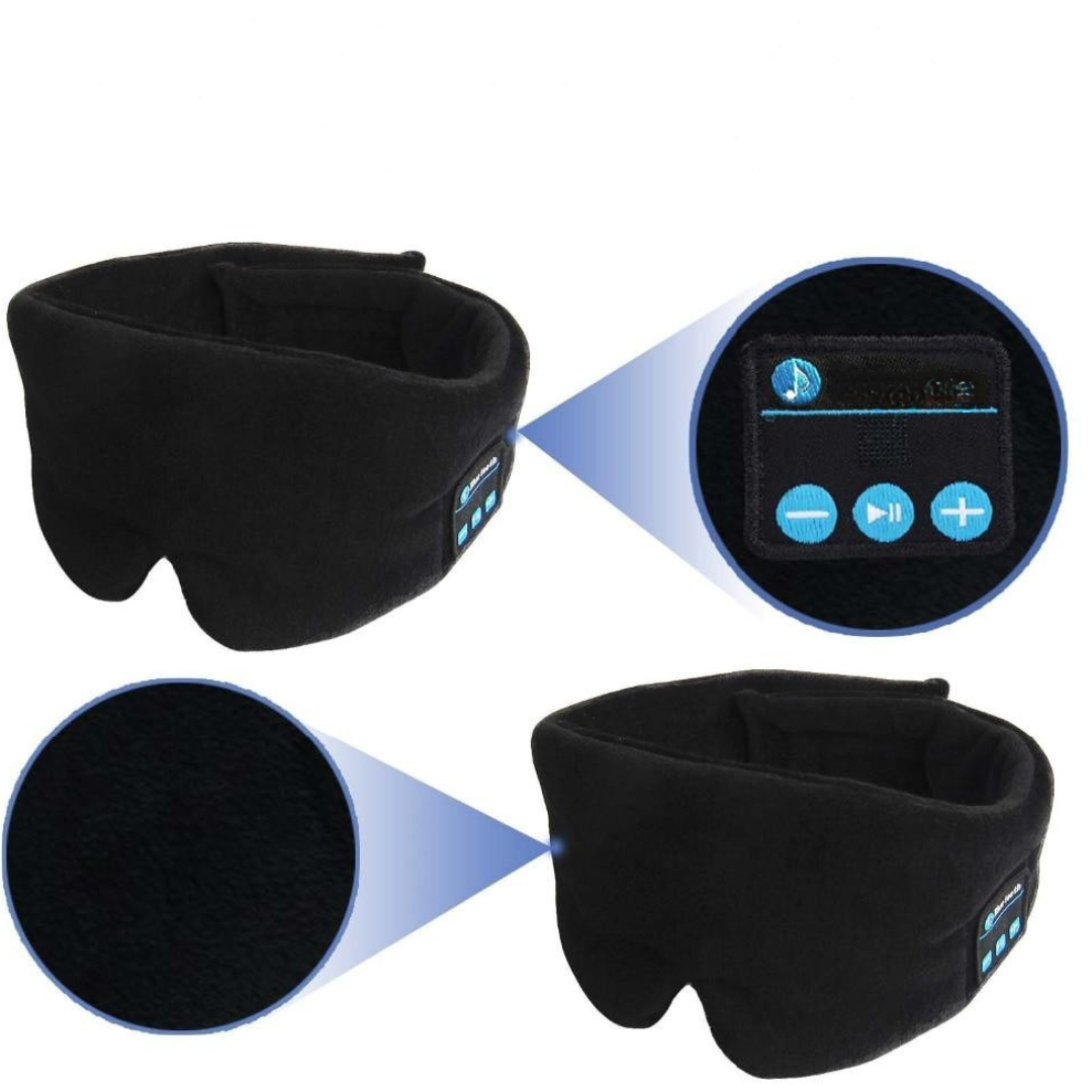 Casque de sommeil Bluetooth Masque de sommeil doux