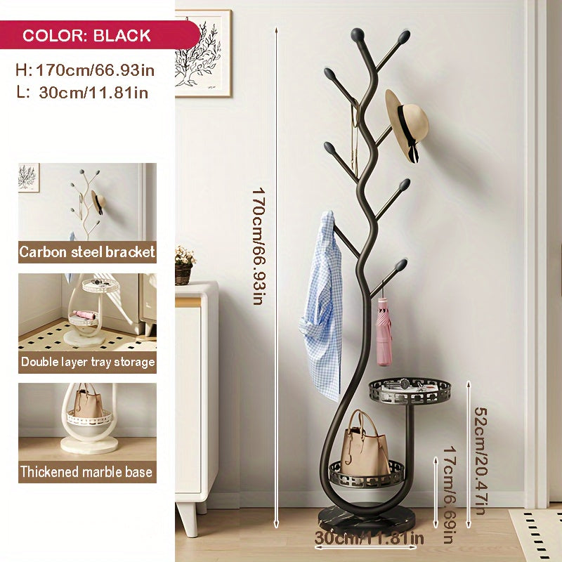 BranchLine Porte-Manteau Debout – Rangement Élégant et Pratique