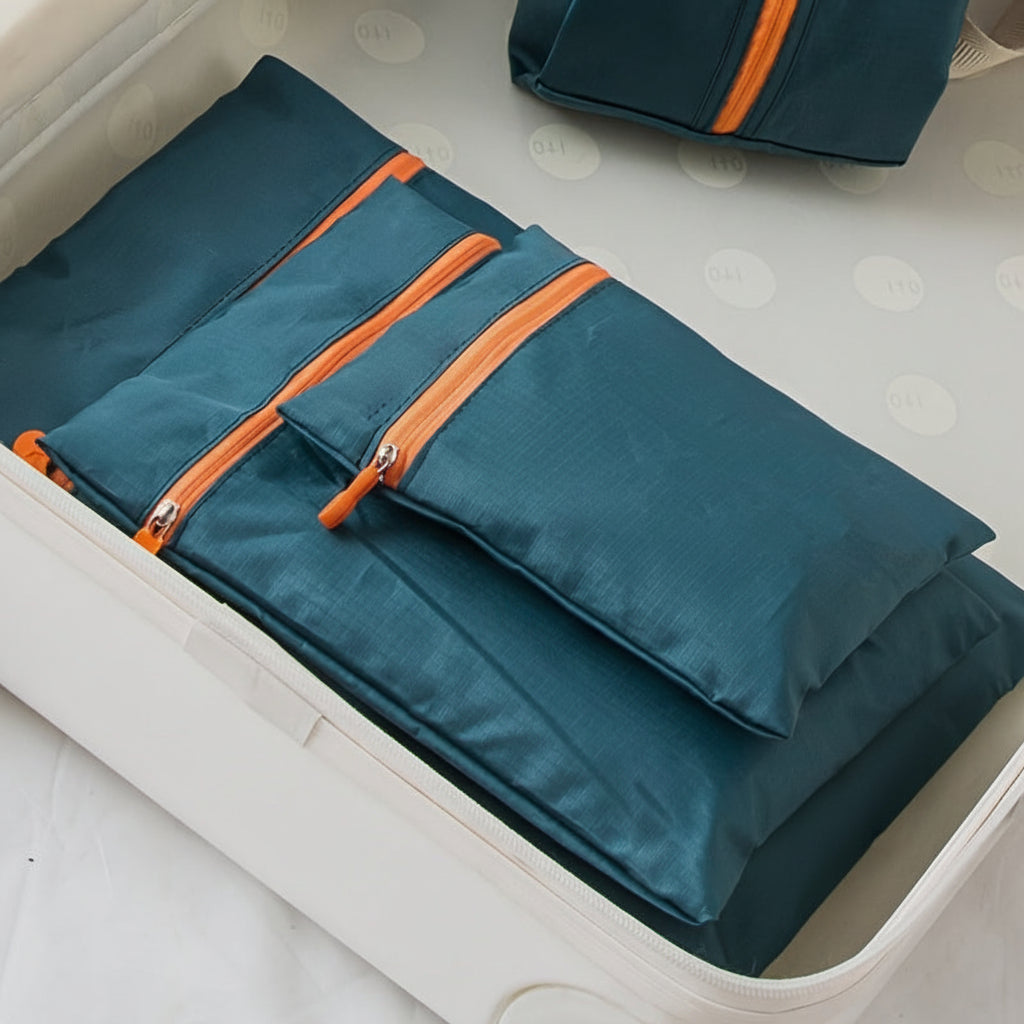 JOURNEASY - Ensemble de 7 sacs d'organisation de valise portable pour le voyage