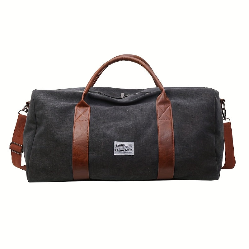 LUXIBAG - Sac de Voyage Vintage Lavé à Grande Capacité Organisateur Multi-Usage
