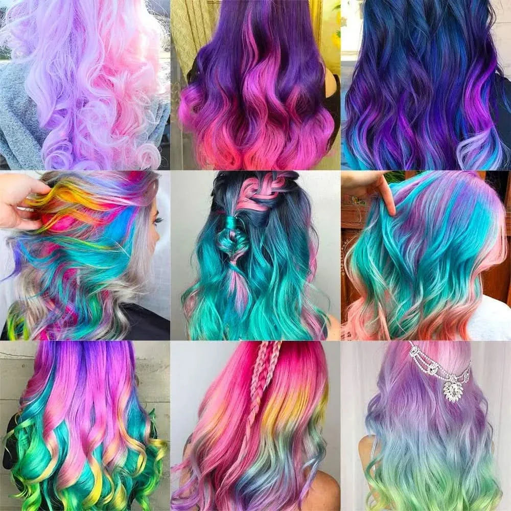 Coloration temporaire et amusante des cheveux en 5 secondes