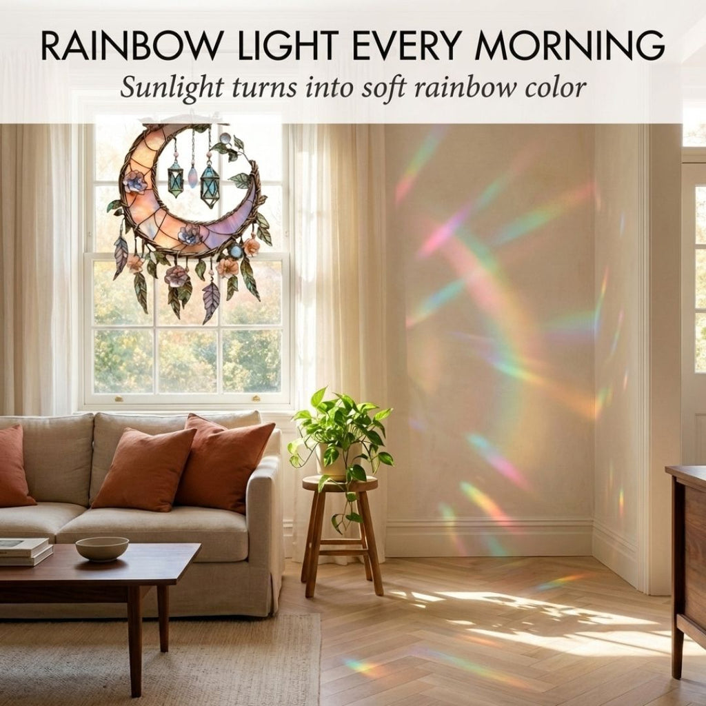 PrismGlow™ | Transformez chaque fenêtre avec une lumière arc-en-ciel magique