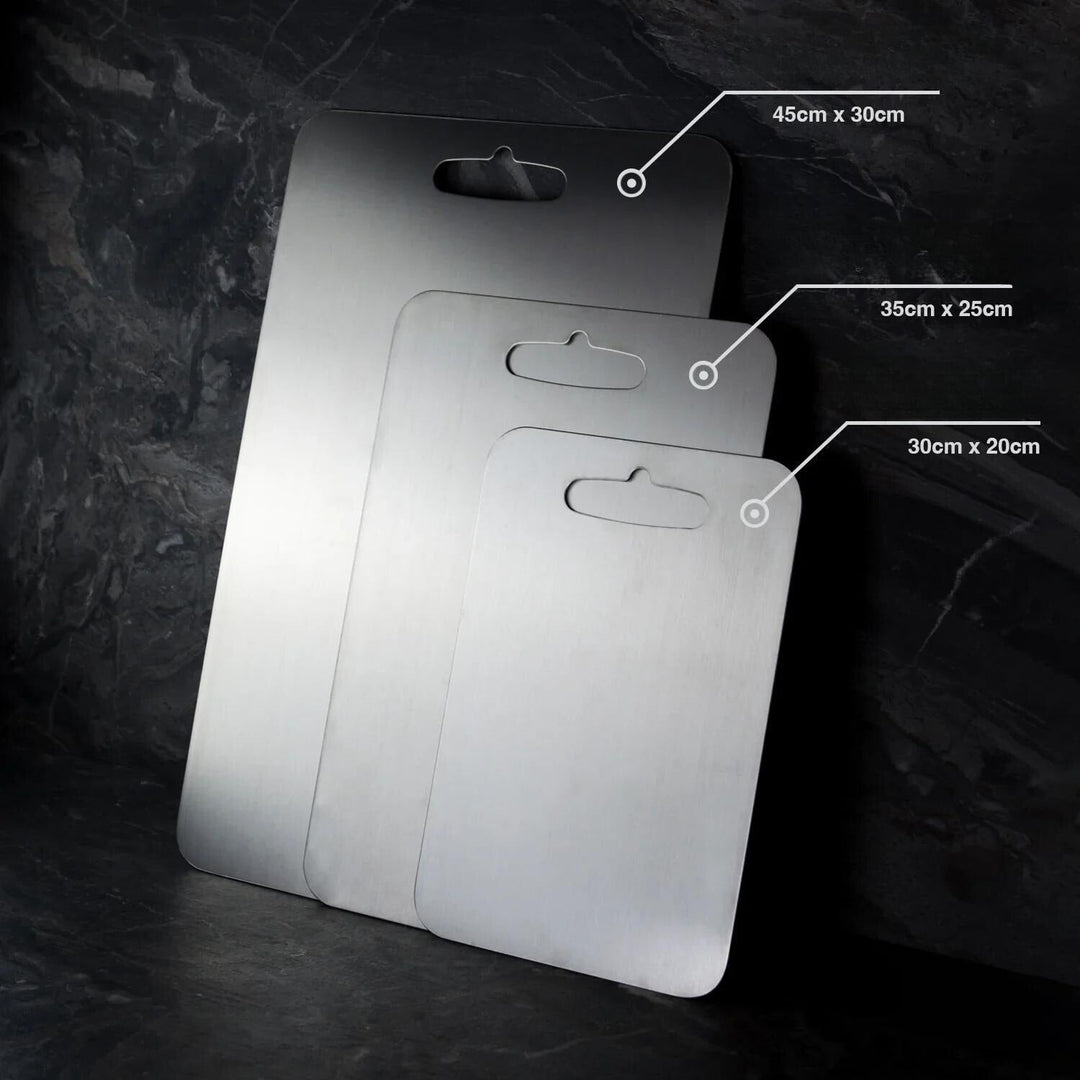 Planche à Découper en Titane Sans BPA ni Microplastiques - PureSteel