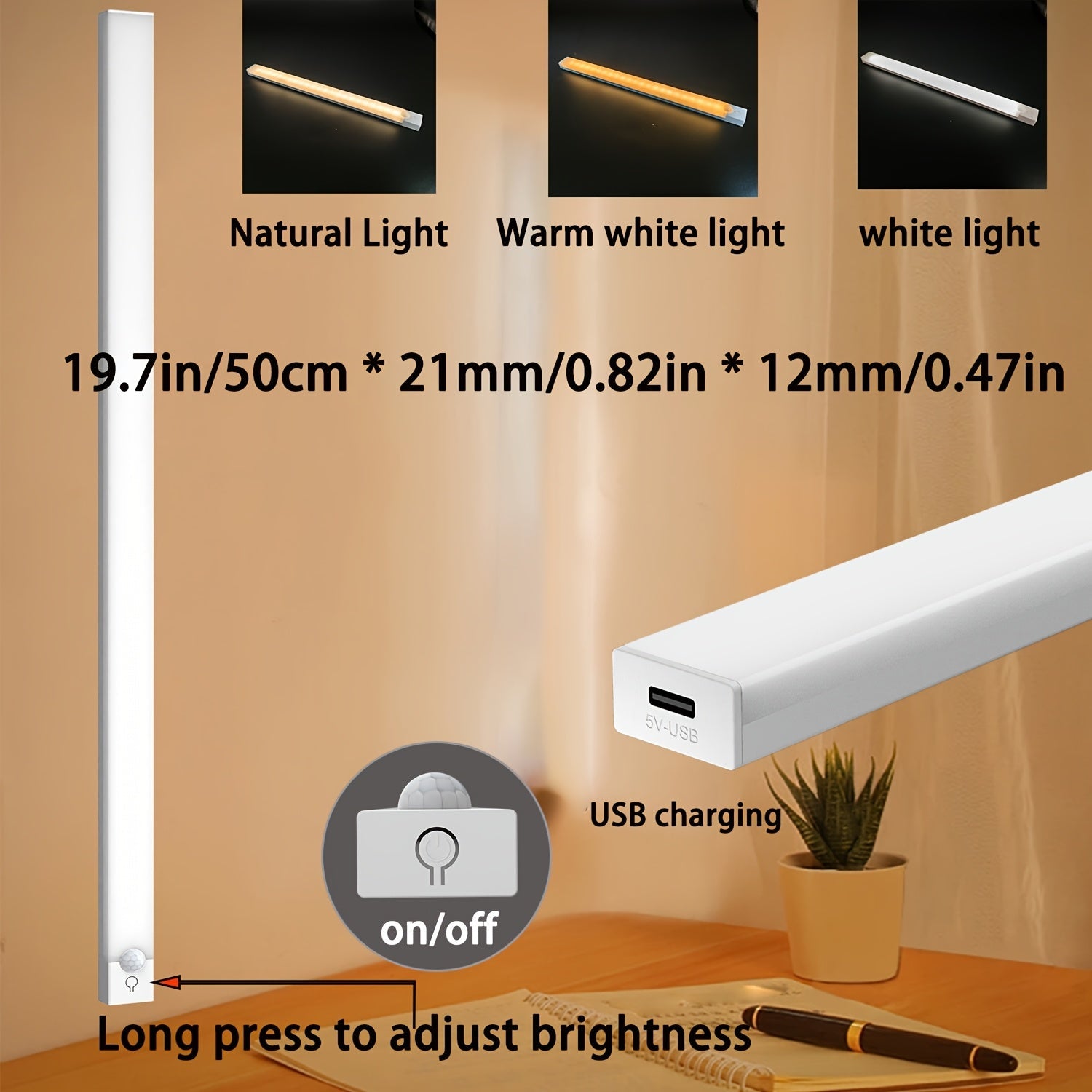 LUMISENSE – Lampe de mouvement intelligente pour une sécurité nocturne sans effort
