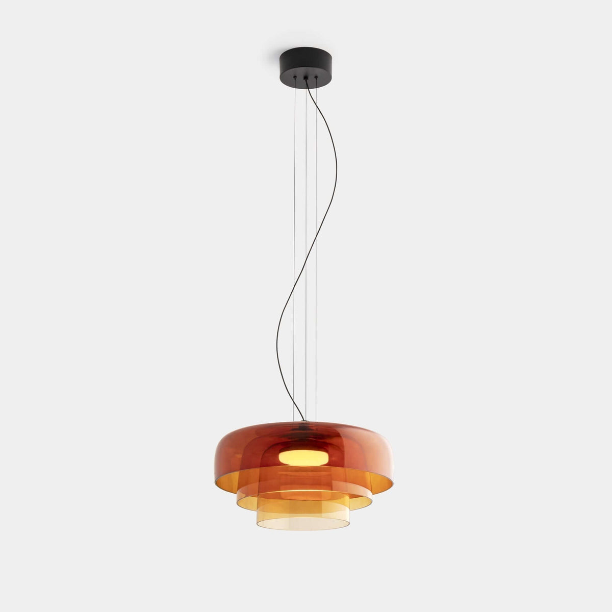 Suspension en Verre de Style Nordique