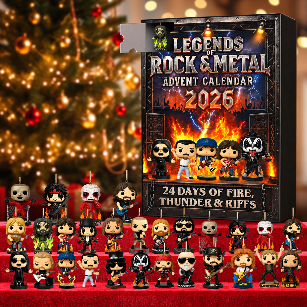 Calendrier de l'Avent Rock Legends 2026