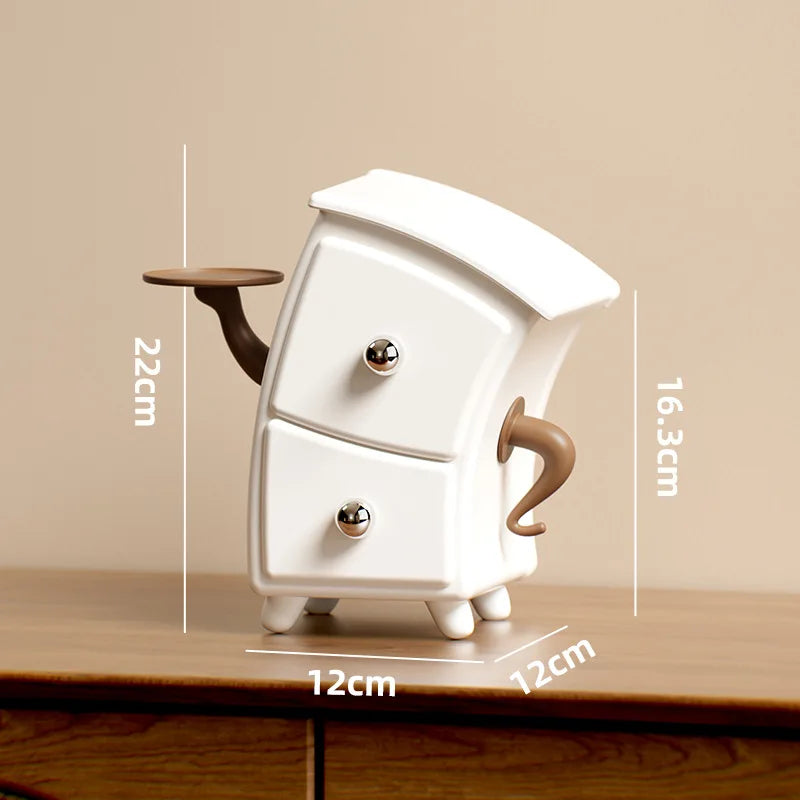 Boîte de Rangement avec Plusieurs Compartiments pour Bijoux et Clés