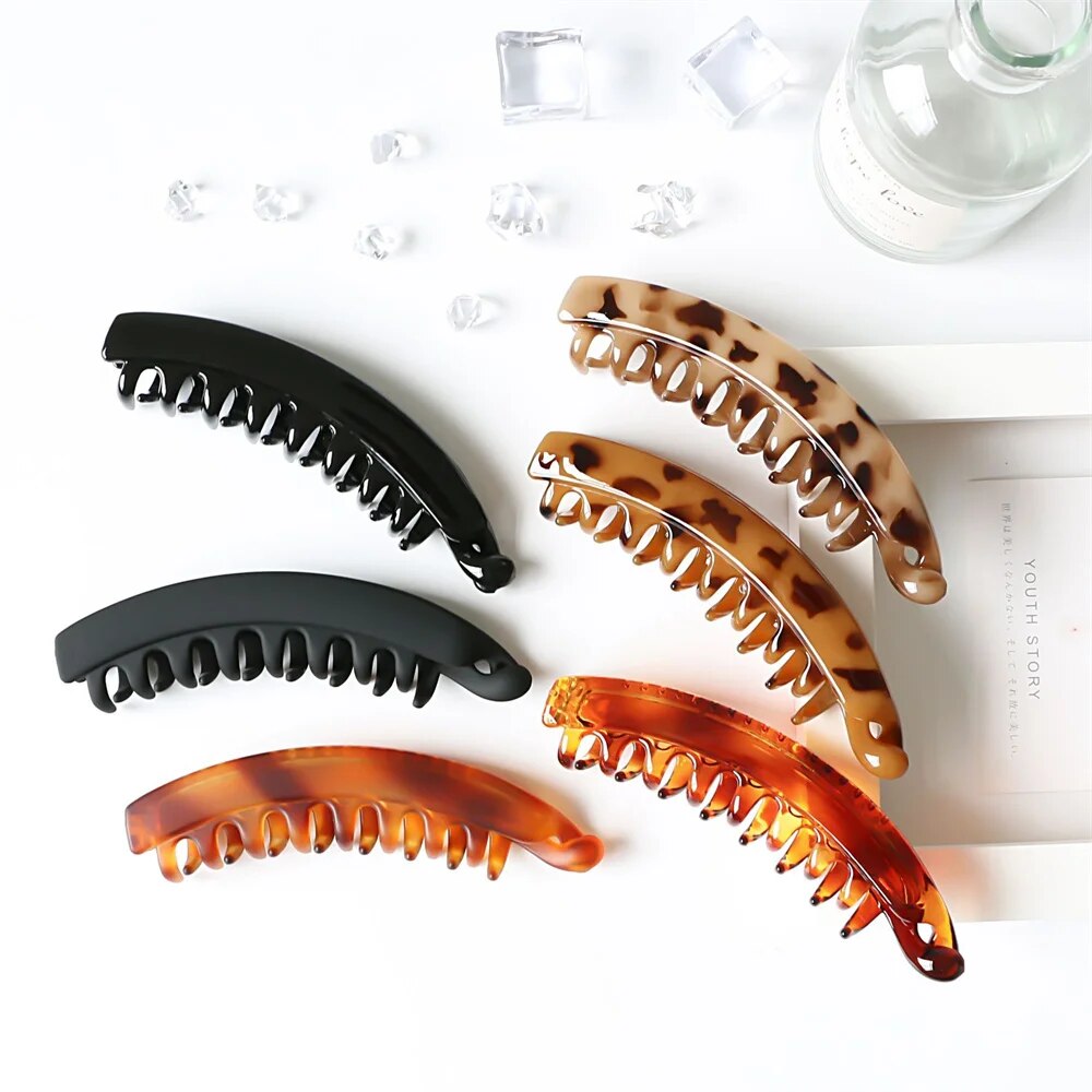 Clipana™ | Barrette à cheveux en banane (ensemble de 7 pièces)