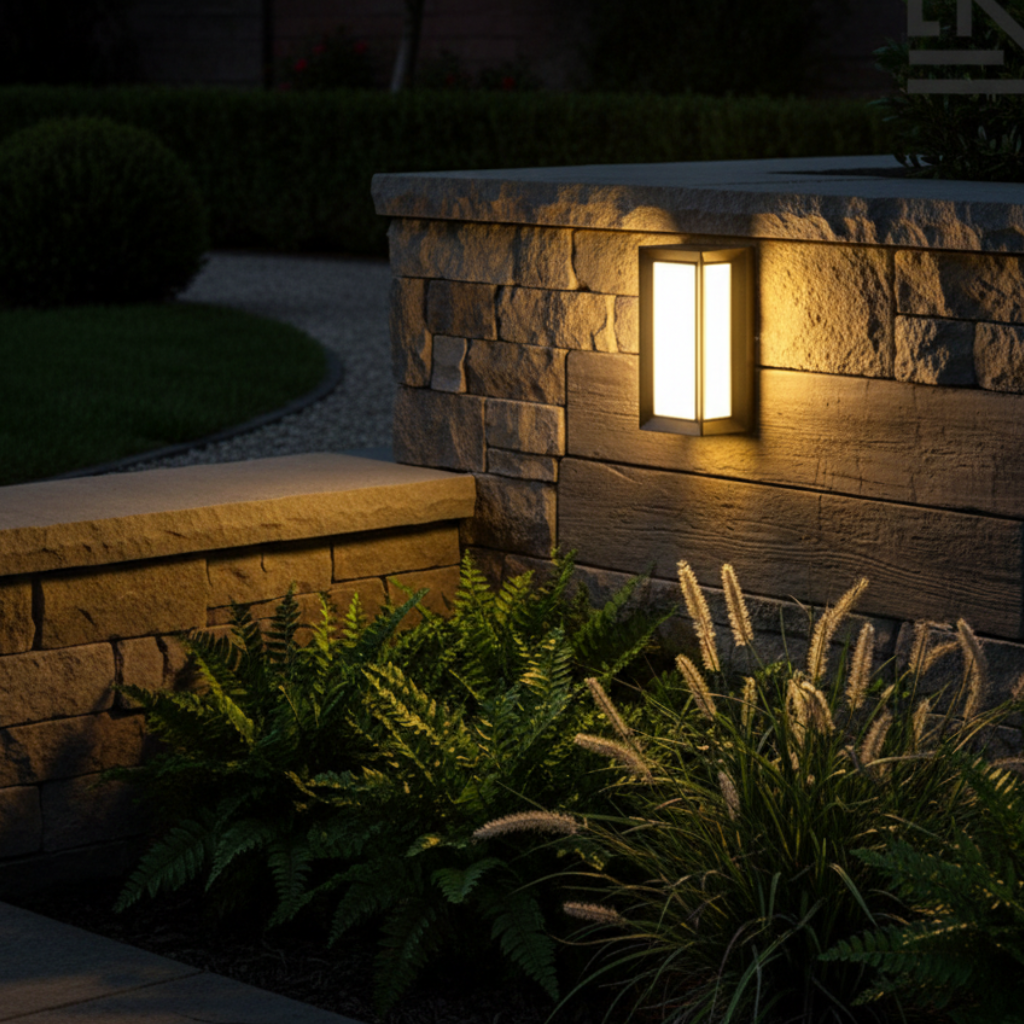 Lumière Murale Extérieure Moderne - Lanternes LED Étanches pour Jardin et Porche