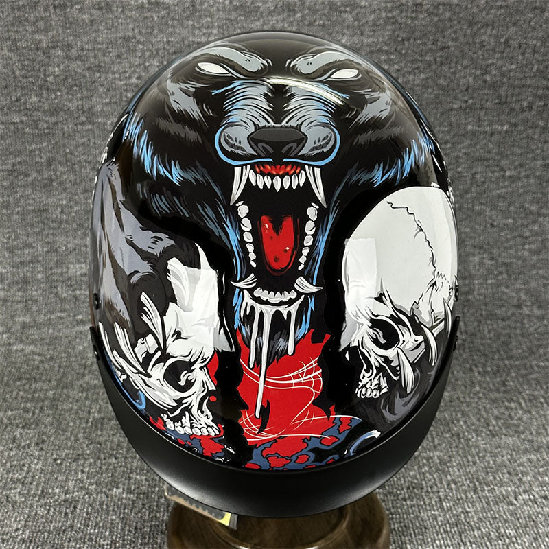Casque de Ville pour Chopper avec Design Minimaliste
