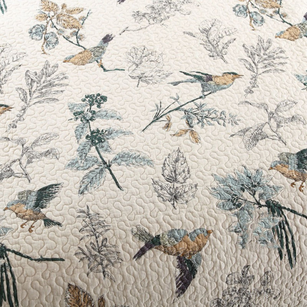 Couvre-lit Floral Élégant