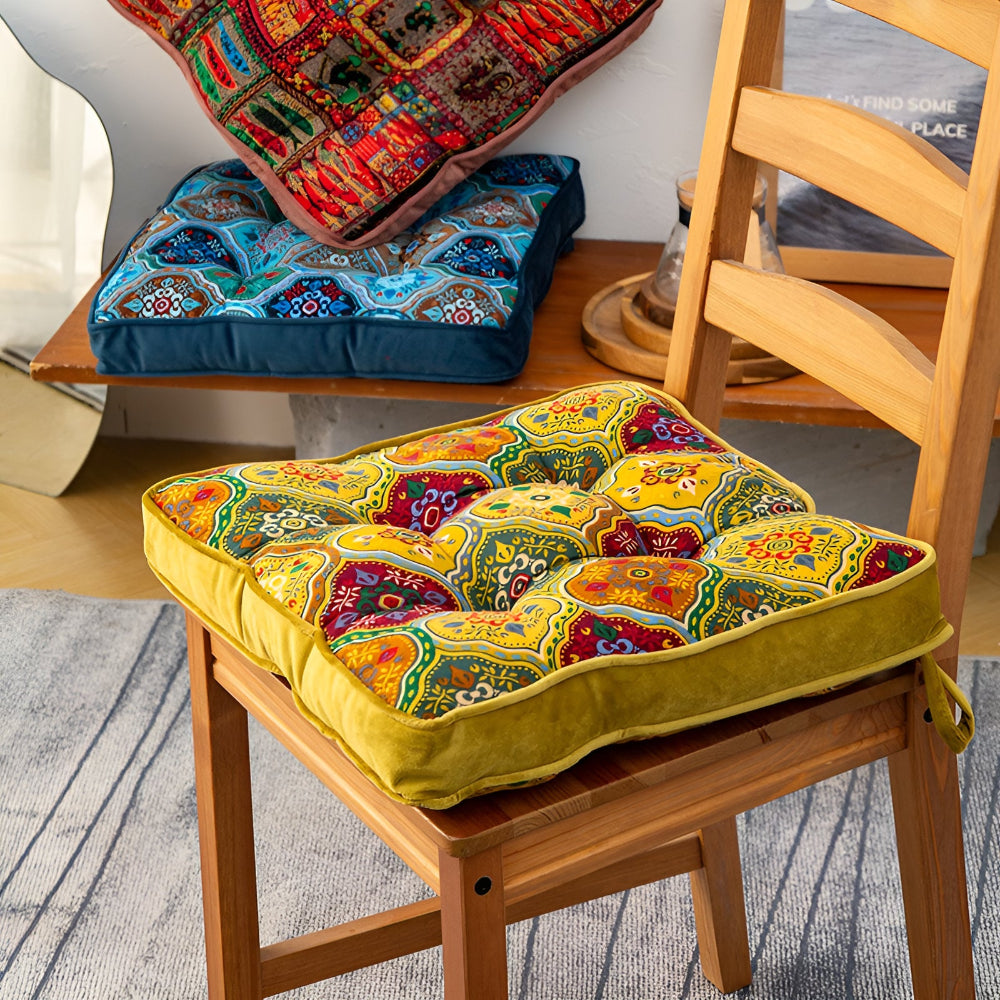 Coussin à Lanières Inspiré du Maroc