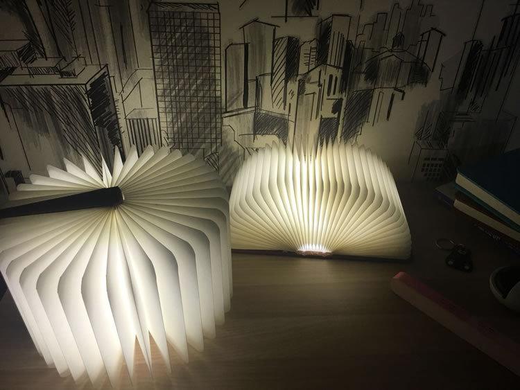 Lampe LED BookGlow - Éclairage qui Donne Forme
