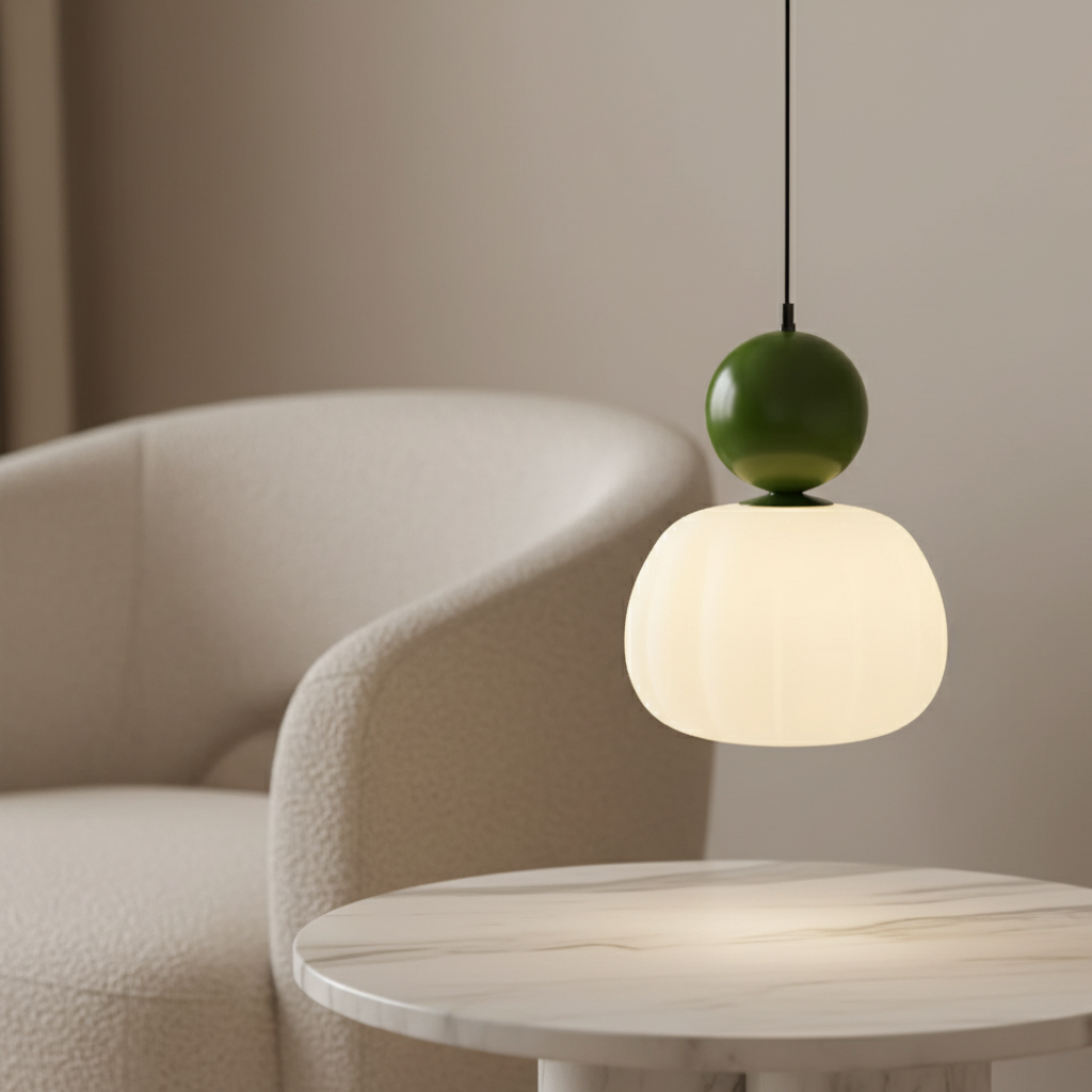 Collection Opaline | Éclairage Suspendu de Cuisine au Design Ludique pour Intérieurs Modernes