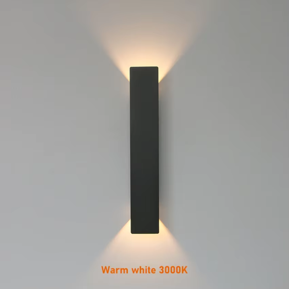 Lampe Murale Extérieure Étanche Moderne - Applique de Jardin LED