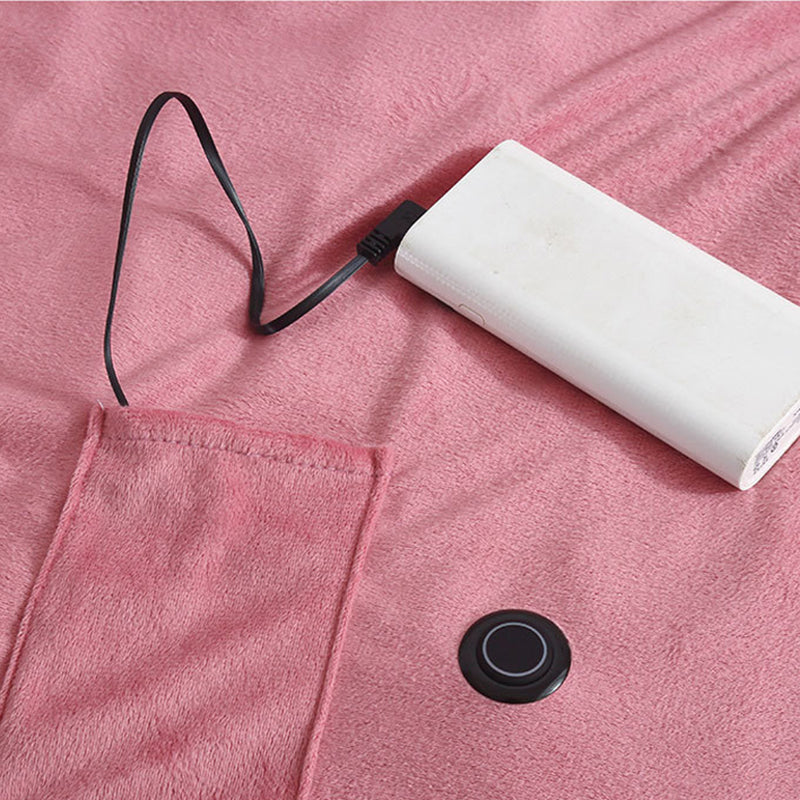 Sandsberg | Couverture chauffante USB | Chauffage rapide, design portable et doux